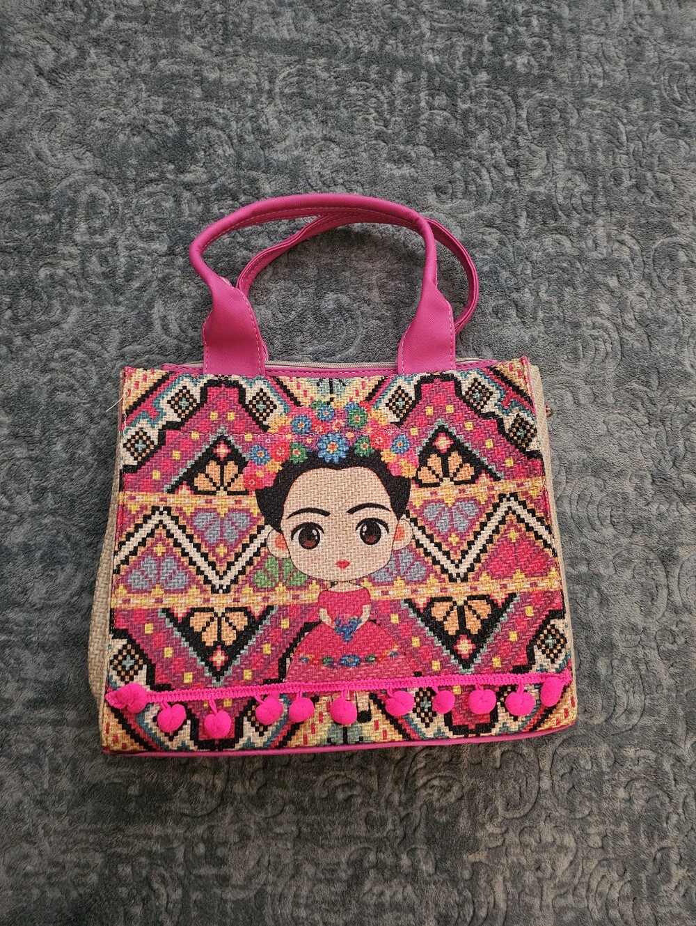 Mexican Frida Kahlo Tote Bag